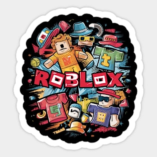 Roblox Kids Vibrant Sticker